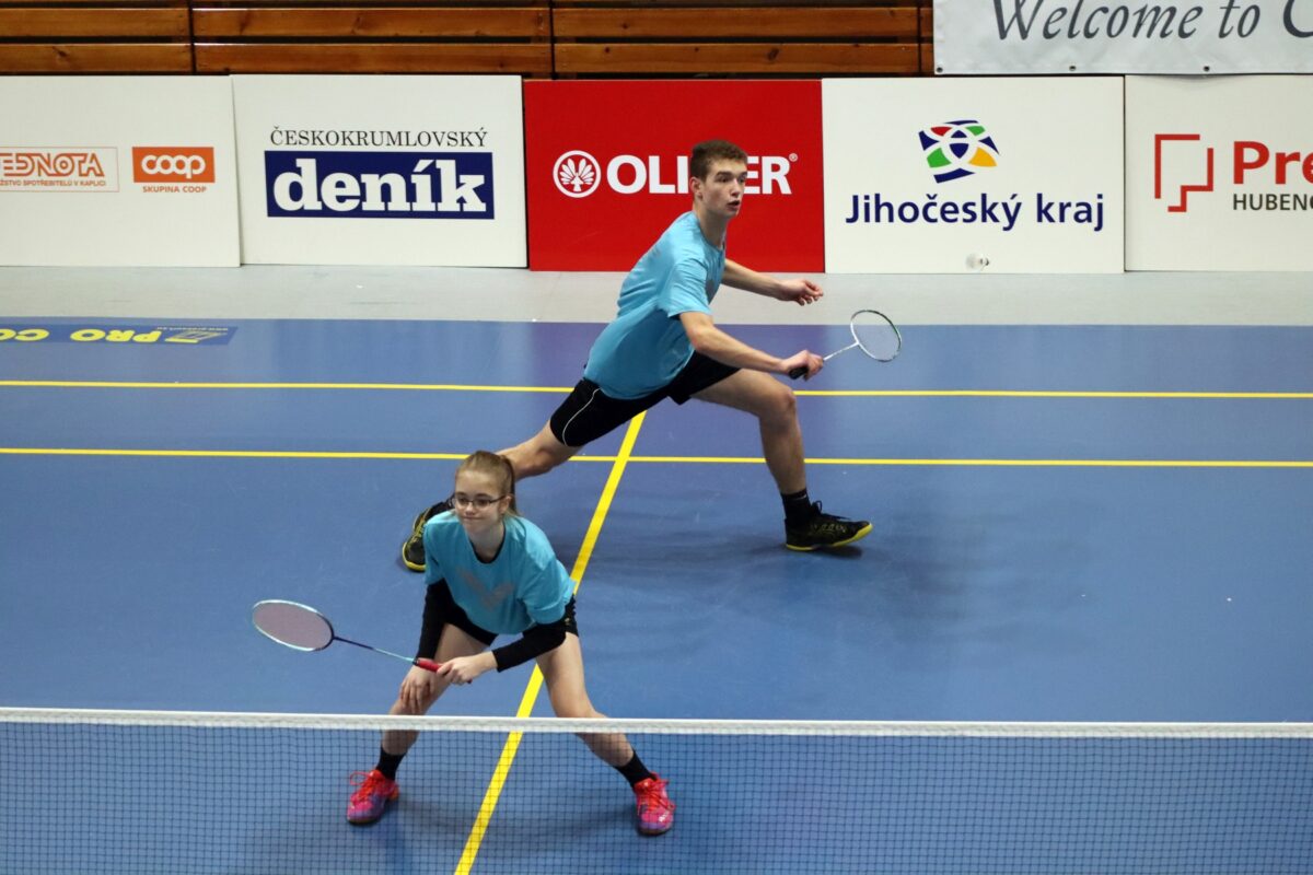 Photo from mixed doubles match