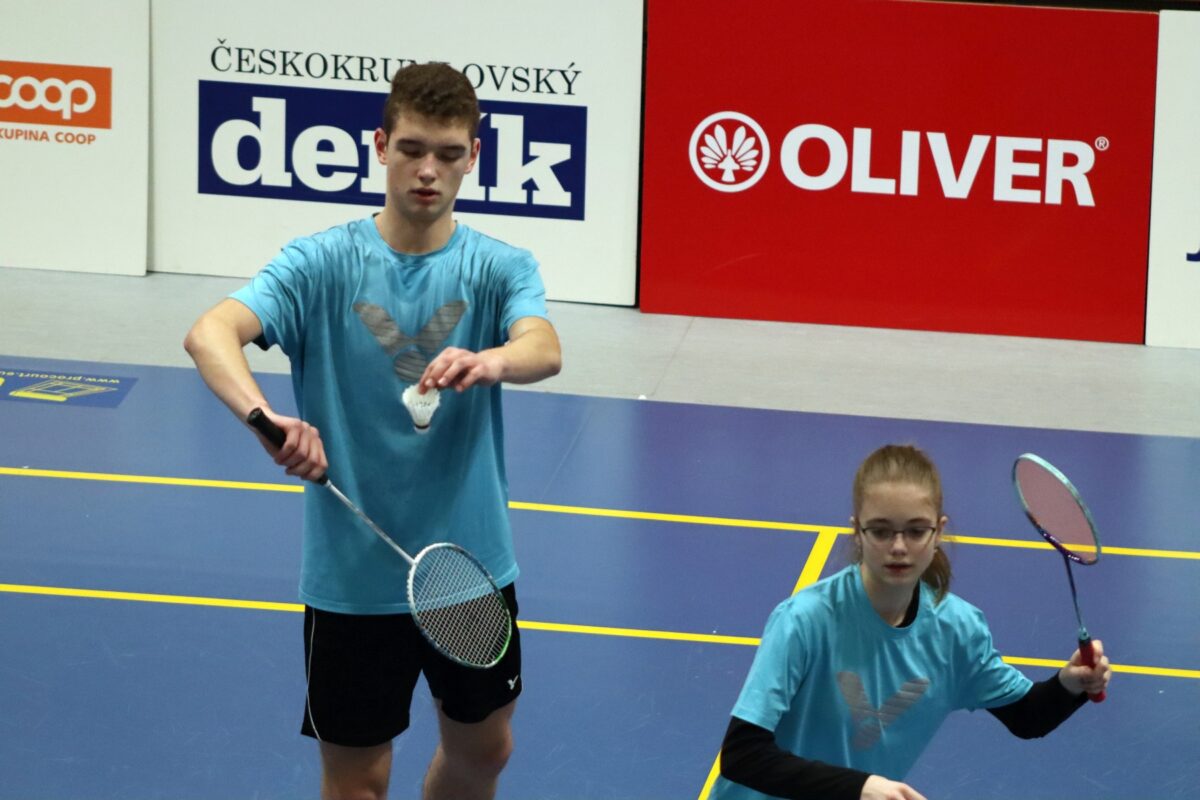 Photo from mixed doubles match