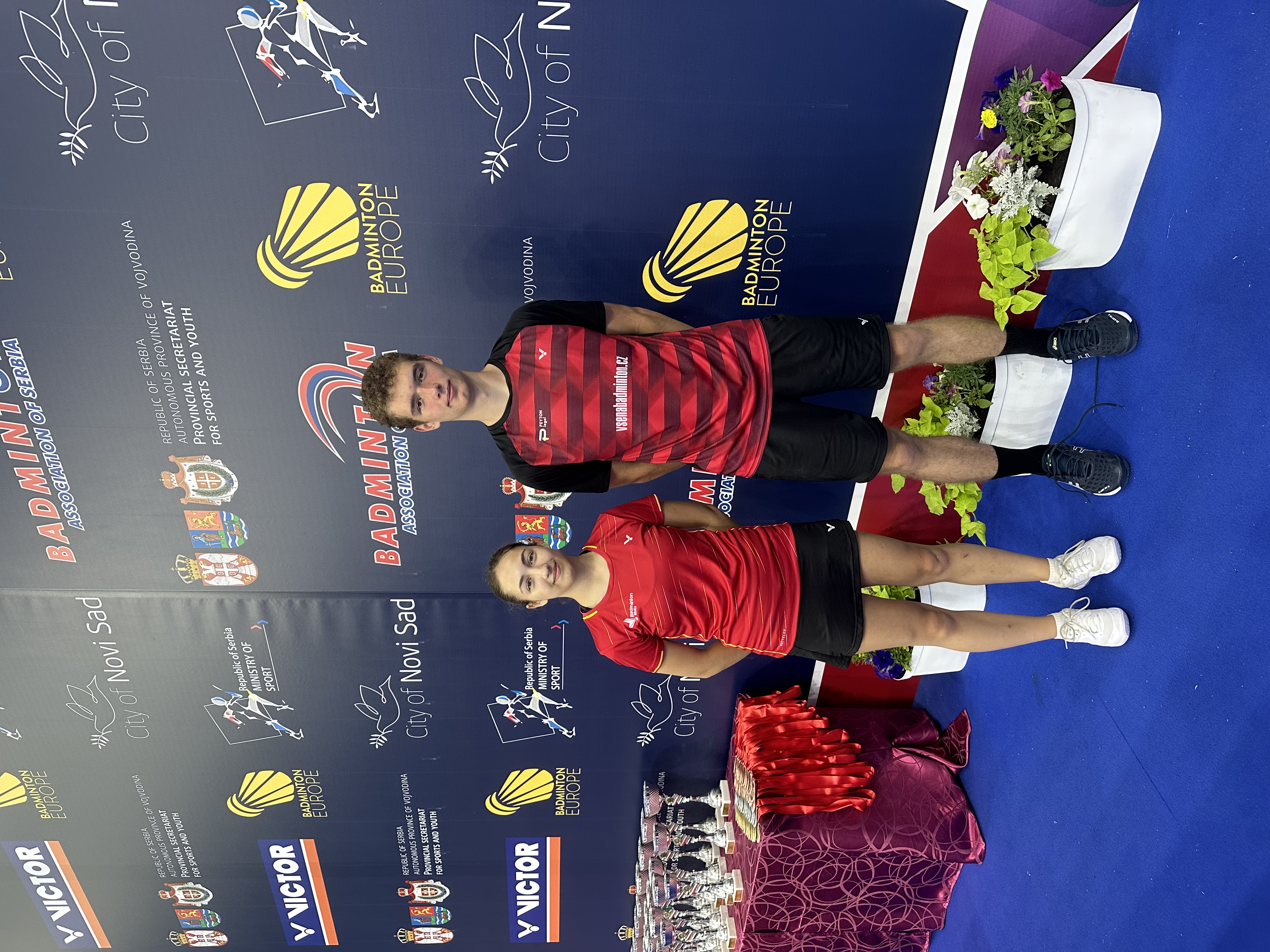 Momentka z mezinárodního turnaje Serbian U17 International 2024